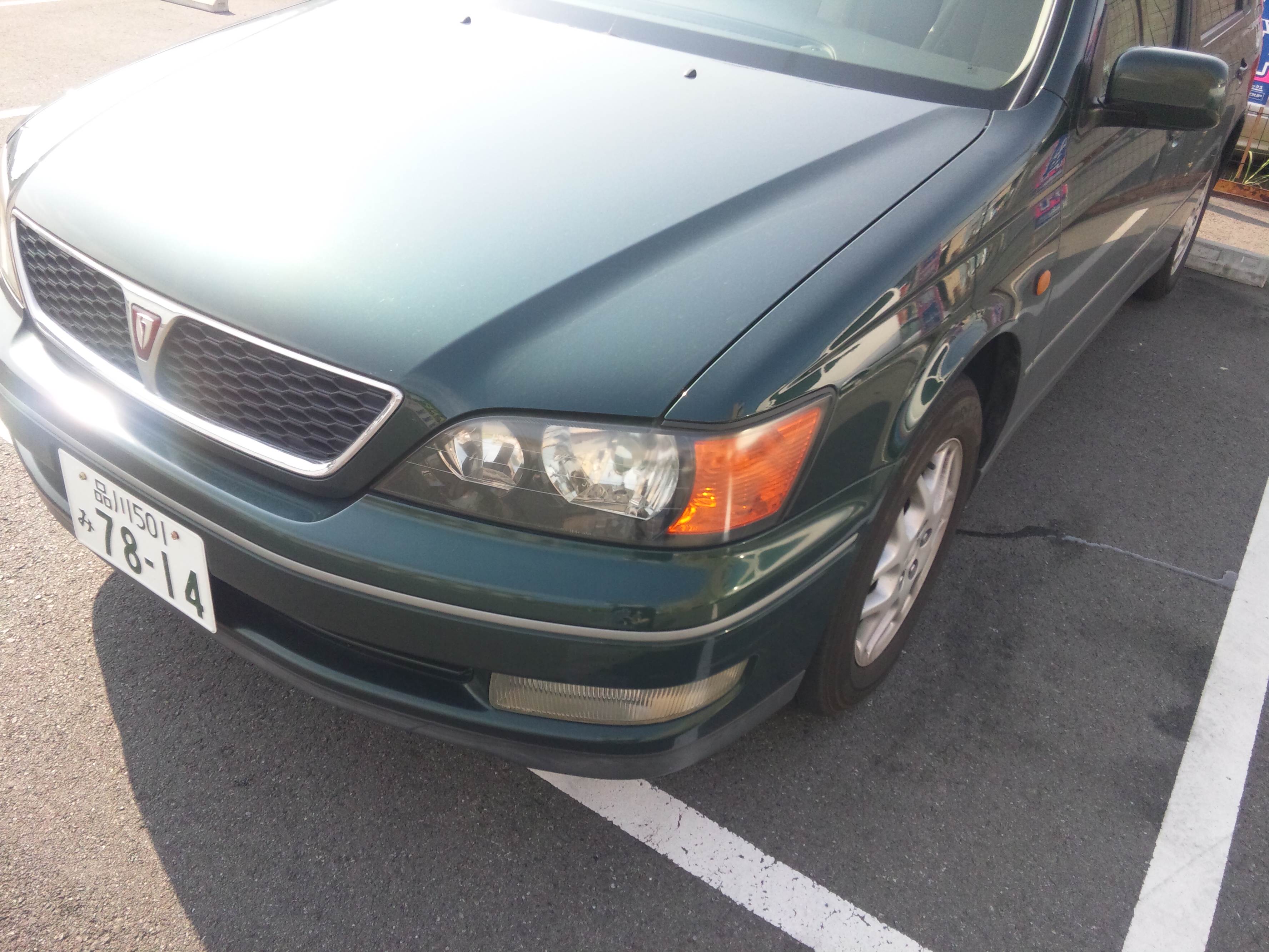 クイックスアクリル用キズリペアシステム使用後のヘッドライトにプレクサス Plexus プレクサス スタッフ ブログ